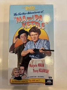 The Further Adventures of Ma and Pa Kettle (VHS, 1994) - Picture 1 of 5