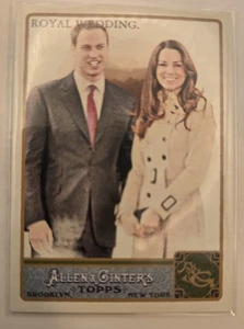2011 Topps Allen & Ginter #293 Prince William / Kate Middleton - Bild 1 von 7