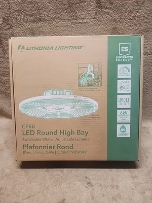 Lithonia Lighting CPRB LED Round High Bay Switchable White - Image 1 of 4