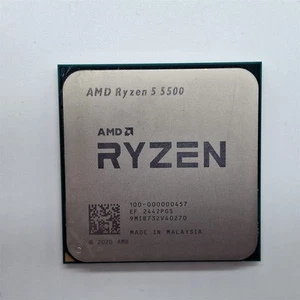 AMD Ryzen 5 5500 6-Core, 12-Thread Unlocked Desktop Processor -NOT WORKING- - Photo 1/4