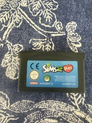 SIMS 2: PETS NINTENDO GAMEBOY ADVANCE SP GBA - Image 1 of 4