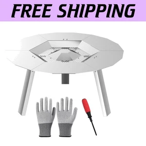 304 Stainless Steel Heat Deflector for Solo Stove Bonfire - 3 Detachable Legs - Picture 1 of 9