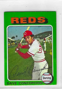 1975 Topps MINI Baseball - Dave Concepcion #17 - Picture 1 of 2