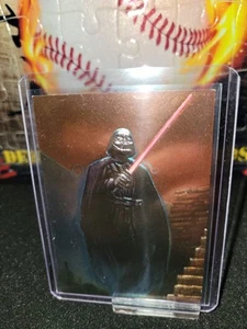 Star Wars Finest F1 1996 Dearth Vader lámina en relieve - Imagen 1 de 2