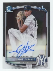 2025 Bowman Chrome Carlos Legrange Auto New York Yankees #CPA-CL - Bild 1 von 2