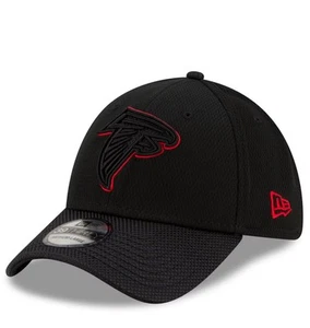 Herren Atlanta Falcons New Era Schwarz 2021 NFL Sideline Road 39THIRTY Flex Mütze L - Bild 1 von 7
