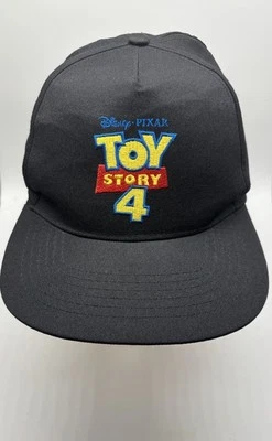 Disney Pixar Toy Story 4 Hat SnapBack  Movie Promo Black Adjustable - Image 1 of 4