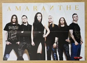 AMARANTHE - MEGA Poster von 2014 - A2 Format (55 x 40 cm) - NEUWERTIGER ZUSTAND! - Bild 1 von 3