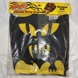 Vintage 1983 Gayla Dragon Style KITE Keel Guided Plastic #729 Dragon Bat NOS - Bild 1 von 7
