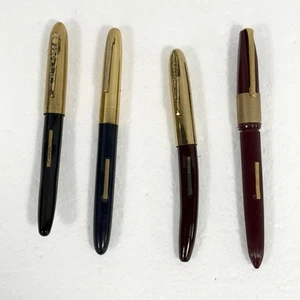 Lote Pluma Estilográfica Vintage Conqueror Wearever Kenart Waldorf Para Piezas Reparación - Imagen 1 de 24