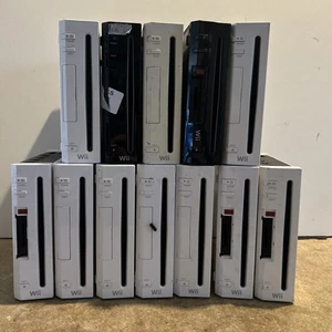 X 12 Nintendo Wii Konsole nur Konsolen Restposten Konvolut - DEFEKT - Bild 1 von 5