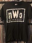 Rare Vintage 1998 Wcw Nwo Shirt Black White Wwf Wwe Ecw Sz Yl Wrestling C