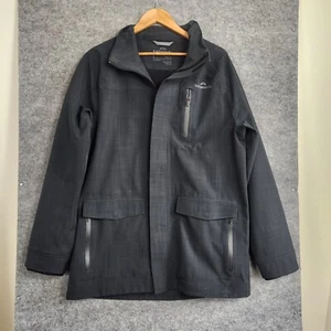 Kathmandu Jacket Mens Size L Grey Softshell Full Zip Water Repellent Breathable - Picture 1 of 15