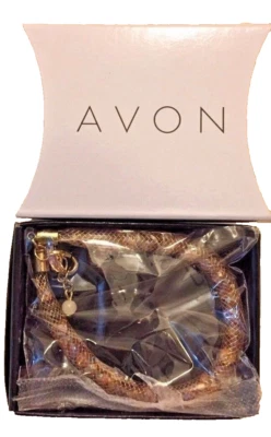 Avon~Pulsera con brillo de polvo de deseos~solo tono dorado~Envío gratuito~Sellada de fábrica Foto 1 de 3