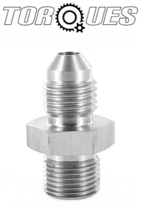Adaptador métrico de acero inoxidable AN-4 (4AN AN04) M12x1.0 - Imagen 1 de 2