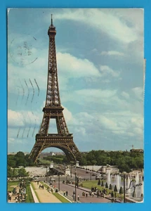 Parigi Torre Eiffel FG cartolina vintage postcard postkarte MA1595 - Picture 1 of 2