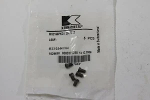 KENNAMETAL INSERT SCREWS M 3 X 0.5-4H X 64 MS2166PKG/2987003 bag of 5 pc. - Picture 1 of 3