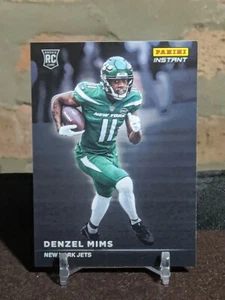 Denzel Mims 2020 Panini Instant Rookie Spotlight #RS20 - NY JETS RC - SP /1155 - Picture 1 of 6