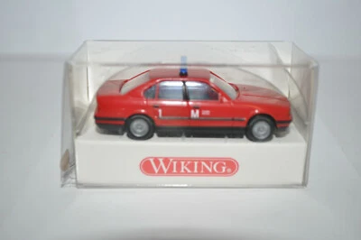 Wiking 600 03 BMW 520i - ("FEUERWEHR") ELW Fire Sedan - NEW w/BOX - Image 1 of 3