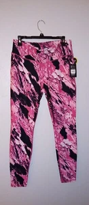 Damen-Leggings rosa bunt hochtailliert sportlich aktiv Größe 12-14 - Bild 1 von 4