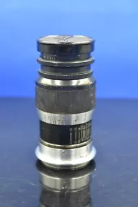 Elmar f=9cm 1:4 nero Leitz Wetzlar nero argento M39 obiettivo attacco a vite - Foto 1 di 5