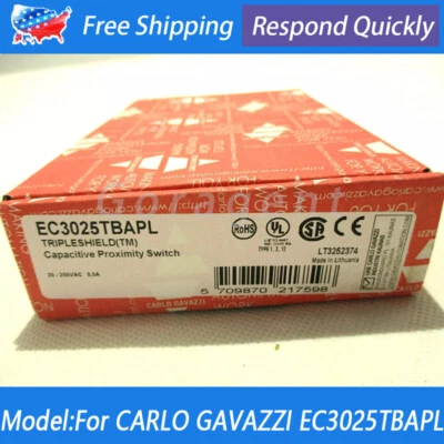 NEW FOR CARLO GAVAZZI EC3025TBAPL CAPACITIVE PROXIMITY SWITCH