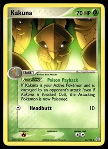 Kakuna #36/112 FireRed & LeafGreen Pokemon Near Mint or Better - Picture 1 of 2