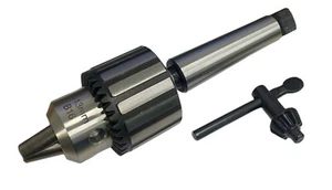 3MT KEYTYPE DRILL CHUCK 1-13MM CAPACITY KEY TYPE 3 MORSE TAPER JT33 RDGTOOLS - Picture 1 of 2