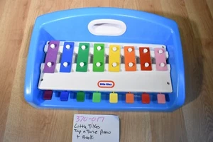 Little Tikes blau 1985 Tap a Tune Musical Klavier Xylophon (370-017) - Bild 1 von 6