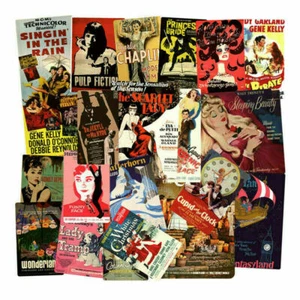 46 pz adesivi film classici adesivo skateboard laptop bagaglio decalcomanie vinile lotto - Foto 1 di 10