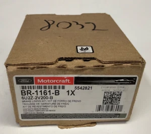 NEW Motorcraft Disc Brake Pad Set Rear BR-1161-B Fusion Milan MKZ 2006-2012 - Picture 1 of 1