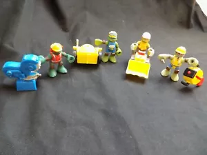 TMNT Teenage Ninja Mutant Turtles Playmates Construction Workers - Picture 1 of 7
