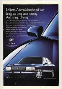 1995 Buick LeSabre Car Auto & Purina Fit & Trim Dog Food 1995 Vintage Print Ads - Picture 1 of 2
