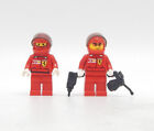 Lego Ferrari Figuren Fahrer Pilot & Mechaniker - Minifiguren