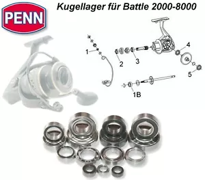 Penn - Battle/Sargus Serie - Ersatzteile - alle Kugellager - 1. Generation - Bild 1 von 26