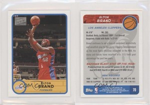 2003-04 Bazooka Mini Elton Brand #70