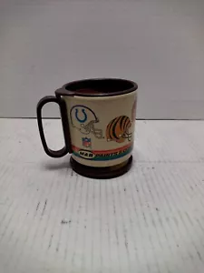 Vintage M-A-B Paints and Coatings NFL Travel Mug~ Redskins~ Bengals~Colts~ K1 - Picture 1 of 5