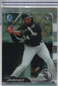 Eloy Jimenez WhiteSox 2019 Topps BowmanChrome Refractor RC /499 #81 093024DMCD34 - Picture 1 of 2