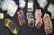 Star Wars Topps 1977 Blue Border Trading Cards VINTAGE STICKERS - SINGLES N/MINT