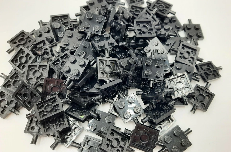 LEGO Achsen schwarz Auto 50x  2x2 Platte wheels holder  4600 460026 - Bild 1 von 1