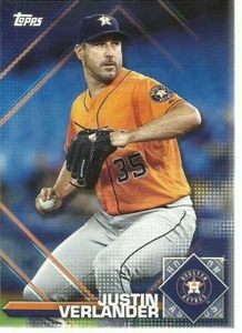 2020 Topps Opening Day Sticker Preview Justin Verlander # SP-1 Houston Astros - Picture 1 of 1
