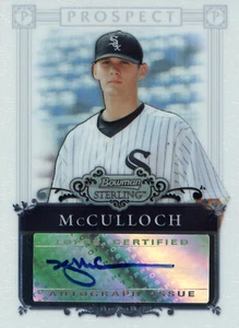 Topps 2006 Bowman Sterling Kyle McCulloch #BSP-KM PROSPECTS AUTOGRAMMKARTE - Bild 1 von 2
