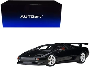 Lamborghini Diablo SV-R Deep Black 1/18 Model Car by Autoart - Picture 1 of 4