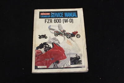 1989-93 Yamaha Fzr600r Manual Book FZR 600 (W-D) LIT-11616-FZ-00 Foto 1 de 3