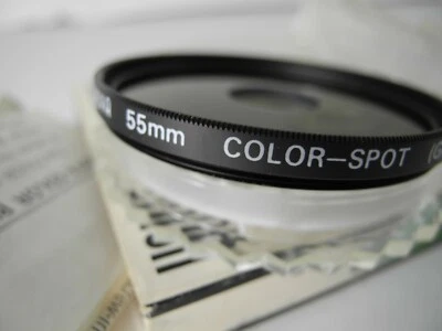 Hoya 55MM Color Spot GRAY Lens FILTER PERFECT GLASS W/ CASE FILTER LOOKS UNUSED - Image 1 of 4
