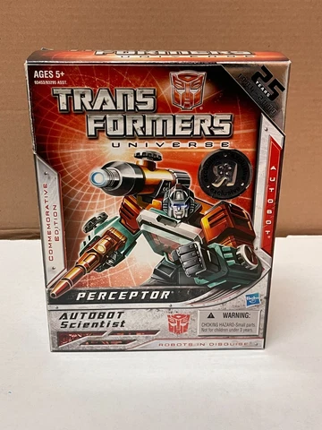 Transformers Perceptor G1 Commemorative Reissue ~ Toys R Us Exclusive ~ NEW Cover