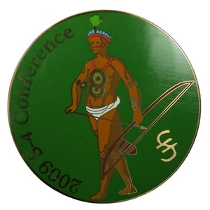 2009 S-4 Conference Belt Buckle Boy Scout Hat Pin Bdr (AL241) - Picture 1 of 2