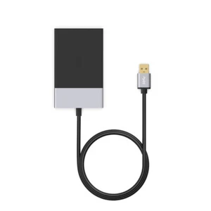 6in1 USB 3.0 HUB Card Reader CF XQD SD TF Card Reader Adapter for Windows Mac T - Afbeelding 1 van 6