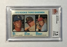 1973 Topps #615 Ron Cey/ John Hilton/ Mike Schmidt RC BVG 7.5 (Under Graded) !!!