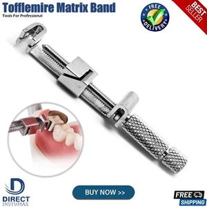 Universal Tofflemire Matrix Band gerade Halter stecken Clip Dental Instrument - Bild 1 von 4